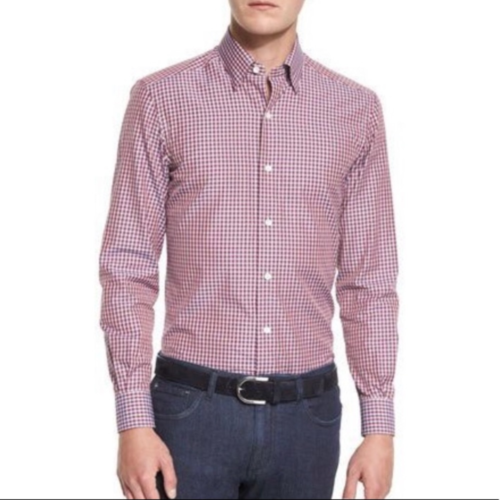 ZENGA SLIM FIT DRESS SHIRT
